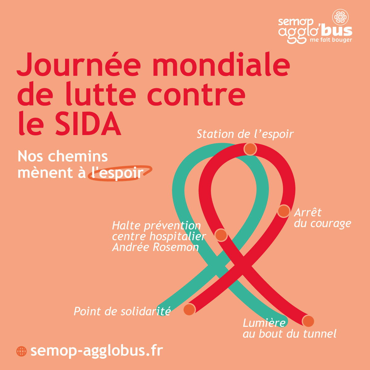 Visuel lutte contre SIDA SEMOP AGGLO'BUS