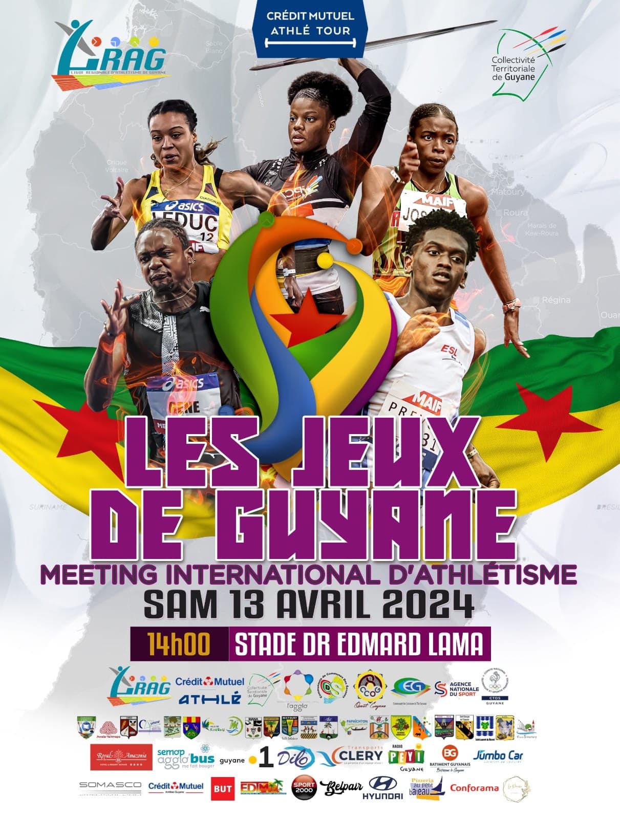 Affiche Jeux de Guyane